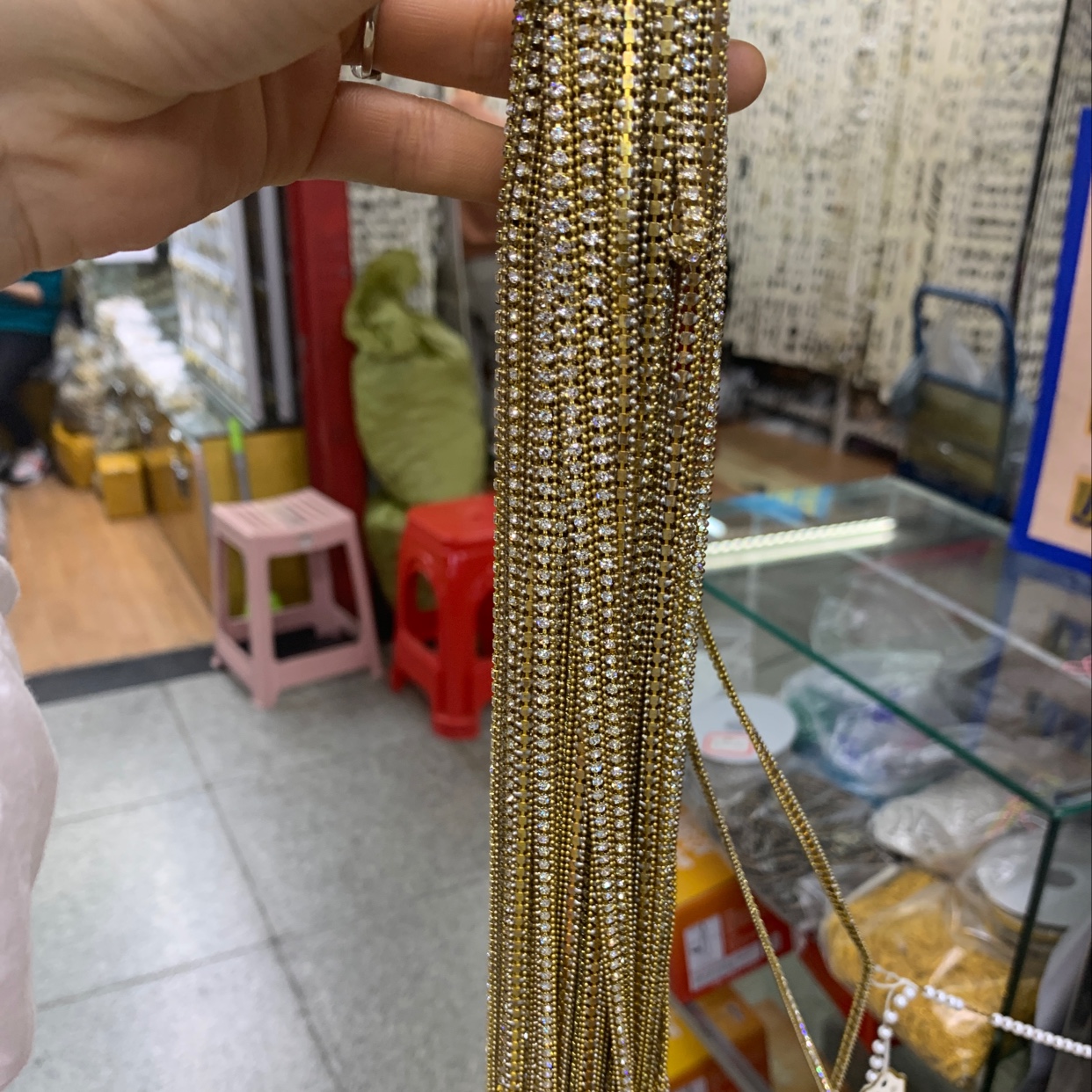 带钻链条时尚饰品配件多款精选潮流配饰搭配装饰品新款热卖多样选择产品图