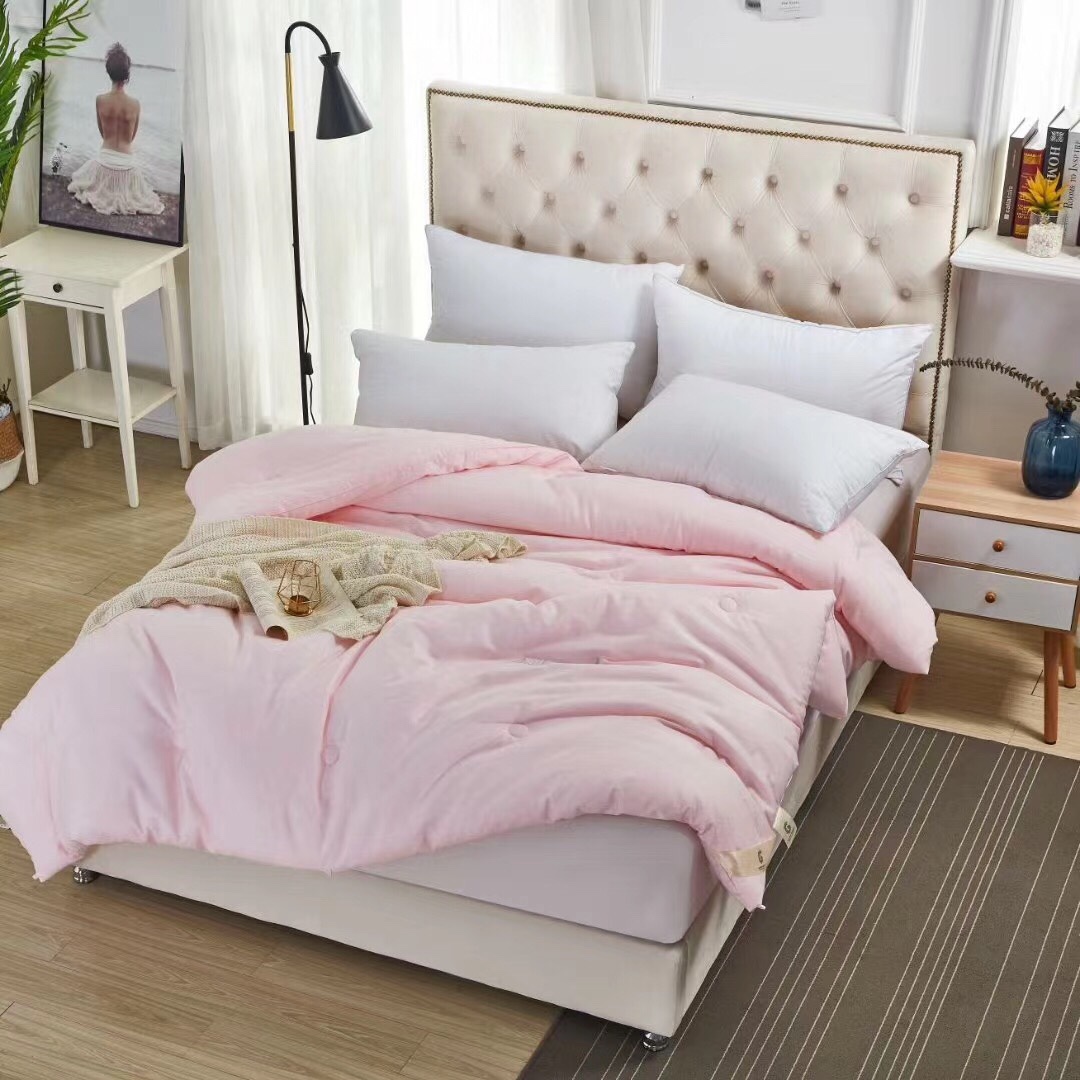Mite-proof and antibacterial winter quilt core, warm pure cotton winter quilt details Picture