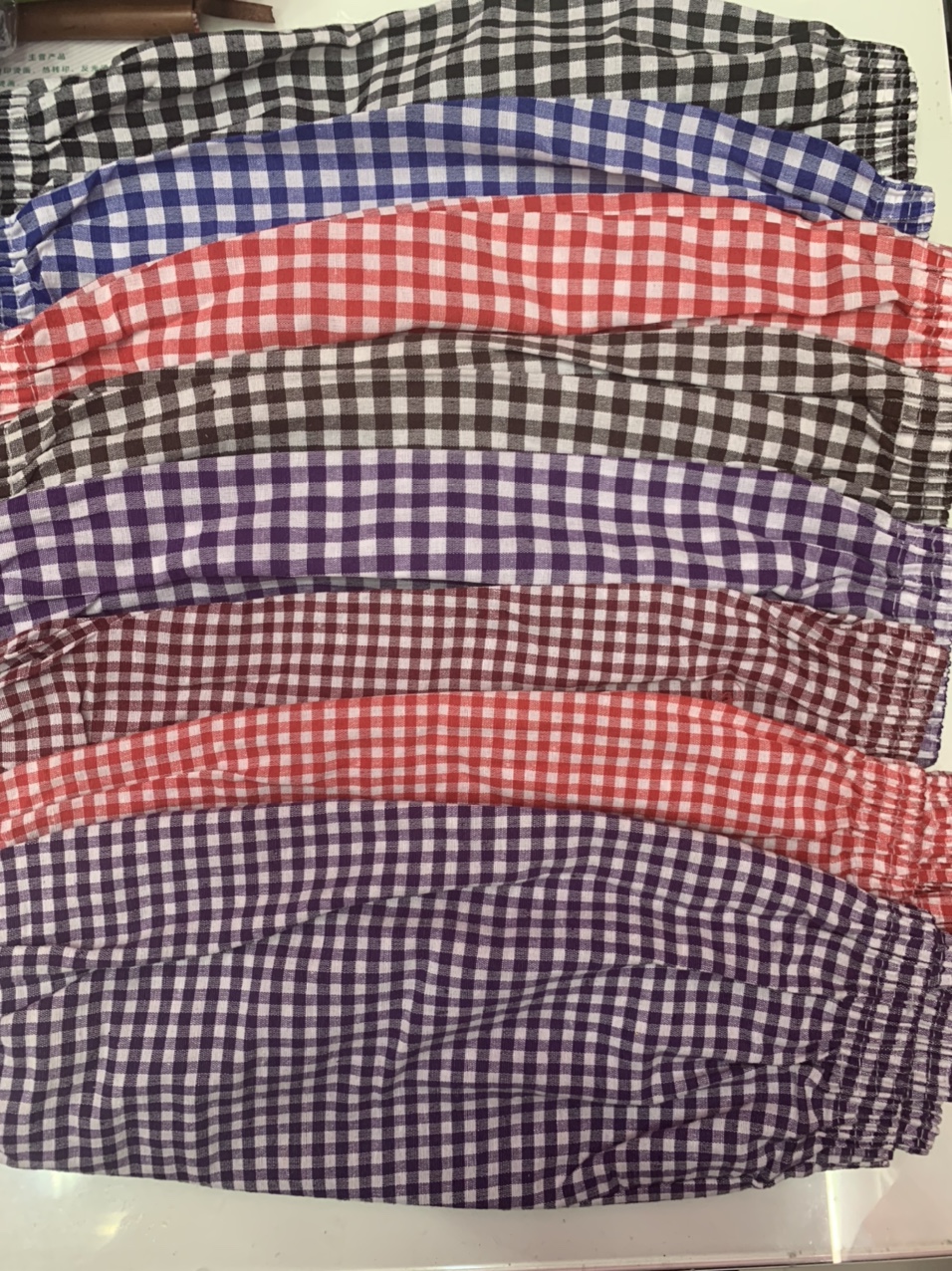 Cotton Checked Sleeve 2