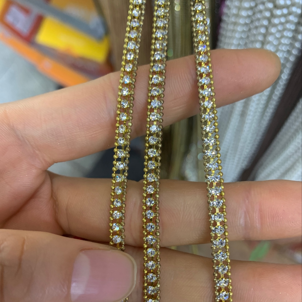 带钻链条时尚饰品配件多款精选潮流配饰搭配装饰品新款热卖多样选择