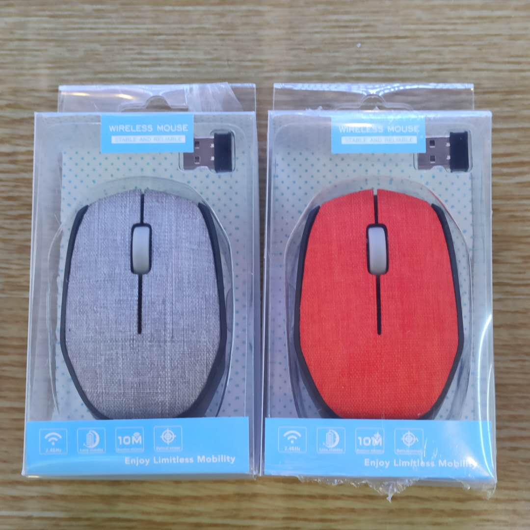 Wireless mouse bag cloth mouse office creative gift mouse 2019 new model