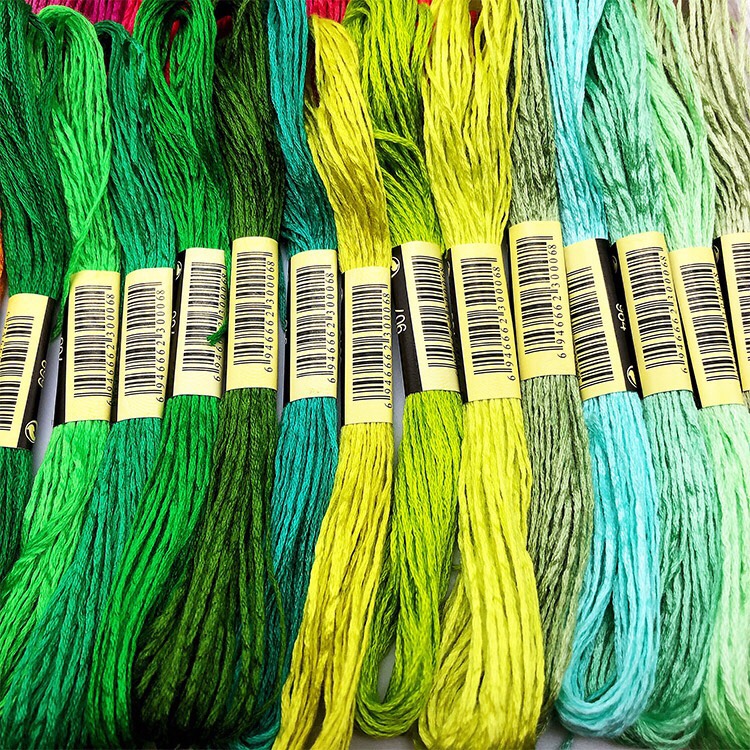 100支100色绣花线厂家直销手工DIY十字绣配色线速卖通畅销产品详情图7