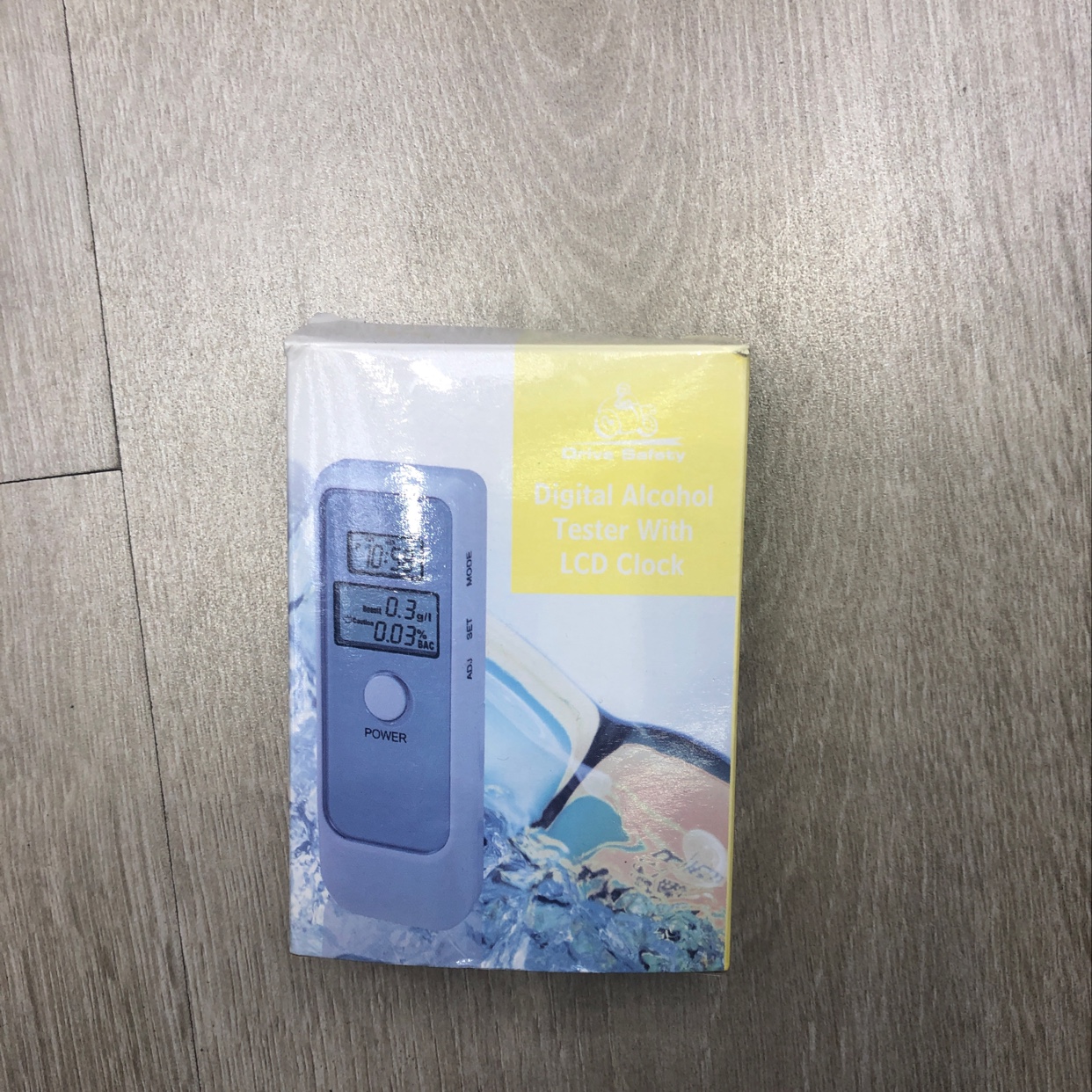 双屏酒精测试仪产品图