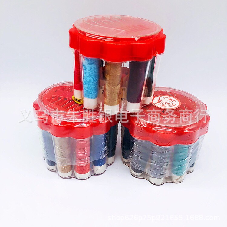 老太婆针线套装 内含10色线纸尺顶针 源头厂家价格实惠详情图1