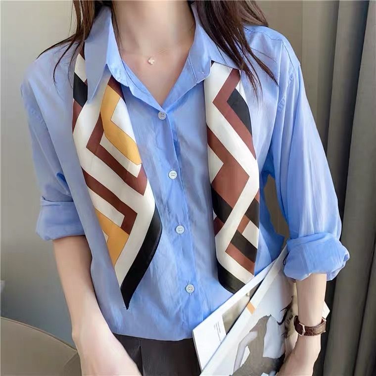 Scarf All Match The Korean Generous Color
