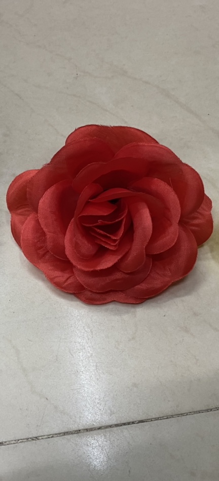 Big red rose flowers