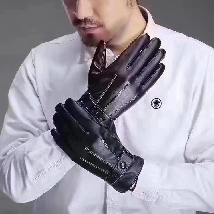 Chinagoods高档男士三线触屏手套