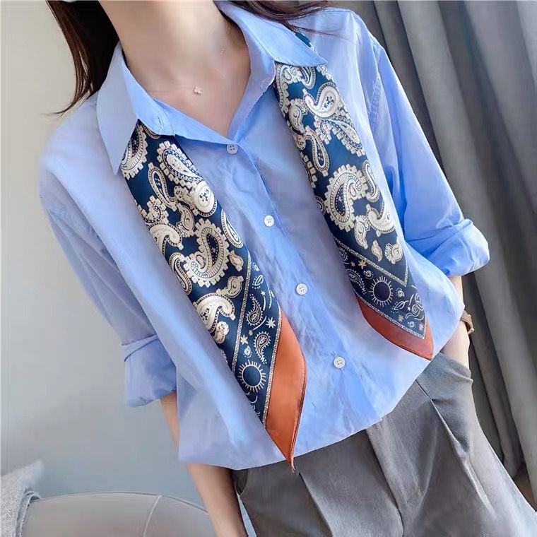 Scarf All Match The Korean Generous Color