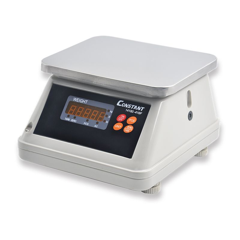 14192-416F electronic scale, red letter waterproof scale, eagle scale, 3-30kg platform scale, battery-powered weighing seafood scale details Picture