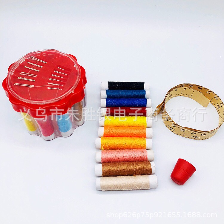 老太婆针线套装 内含10色线纸尺顶针 源头厂家价格实惠详情图2