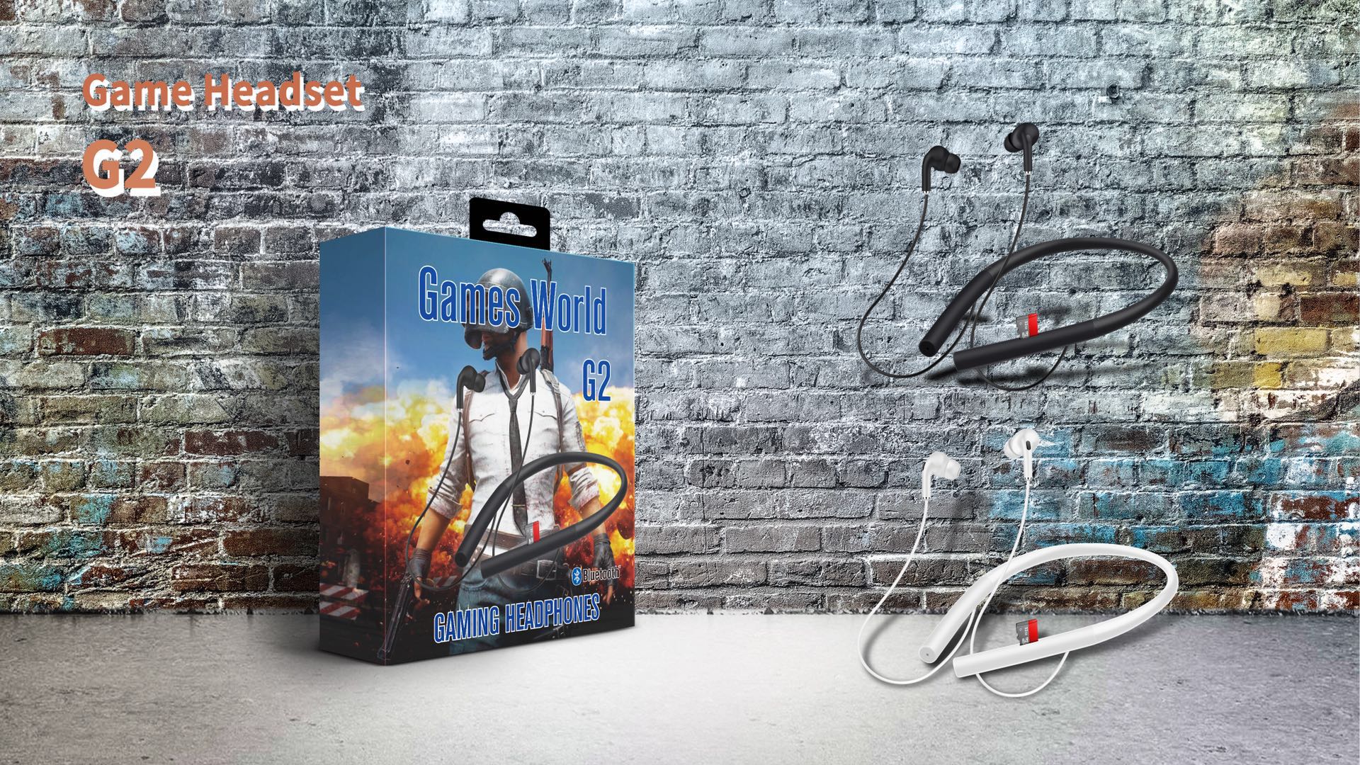 Hot style sports bluetooth headset thumbnail