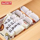 日本SJIAYP 食品保鲜密封夹厨房食物袋零食袋创意封口夹 3个套装