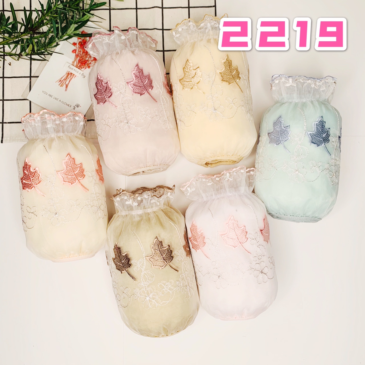 套袖女工作可爱冬短款护袖袖头蕾丝袖套宽松防脏时尚成人绣套手袖