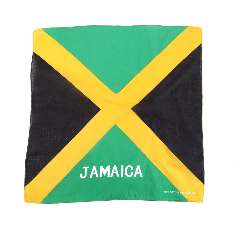 Hao Hao Headscarf Manufacturers Direct For Europe And America Men And Women Outdoor Sports Headscarf Hip-Hop Cotton Flag Square Wholesale Magic Headscarf undefined