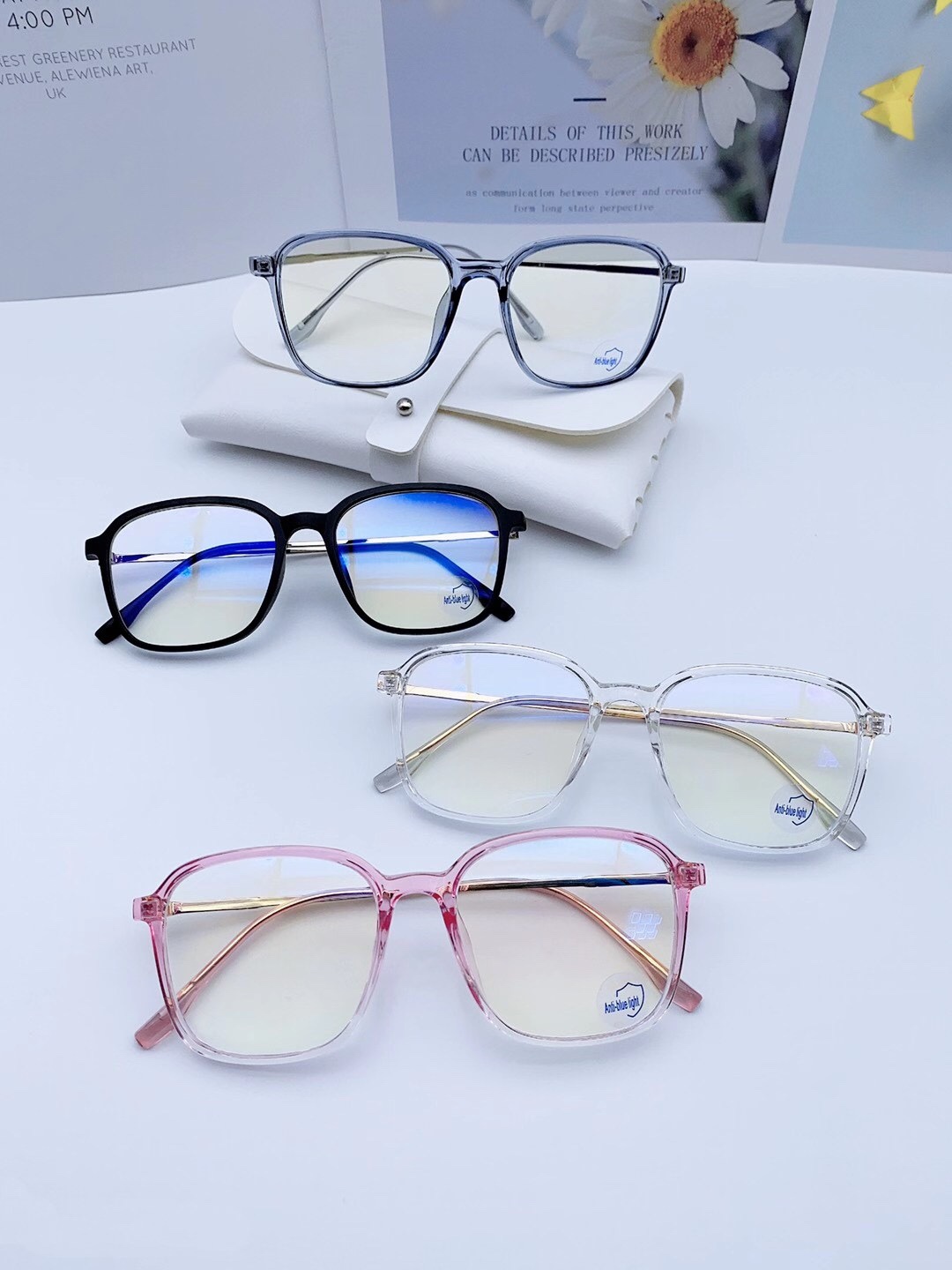 Model: 83014, TR frame with metal feet, high-end, elegant and sophisticated, suitable for people with myopia Application Scenario
