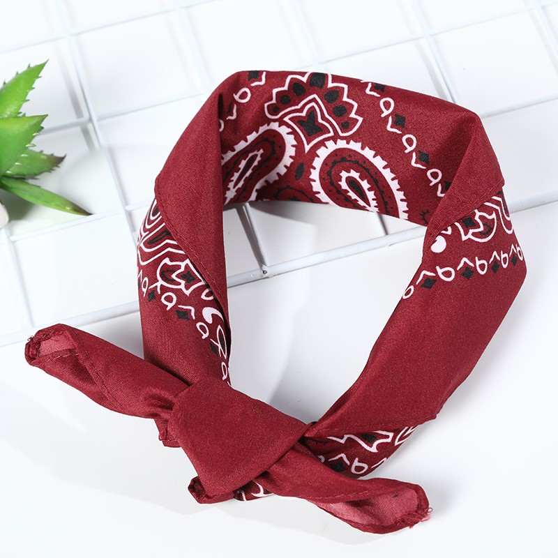 Hao Hao Headscarf Manufacturers Directly For Europe And The United States Men And Women Outdoor Sports Headscarf Hip-Hop Dance Polyester Double Cashew Nut Wholesale Magic Headscarf undefined
