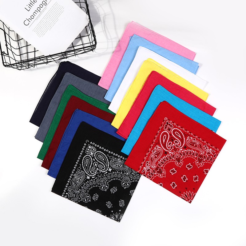 Hao Hao Headscarf Manufacturers Directly For Europe And The United States Men And Women Outdoor Sports Headscarf Hip-Hop Dance Polyester Double Cashew Nut Wholesale Magic Headscarf undefined