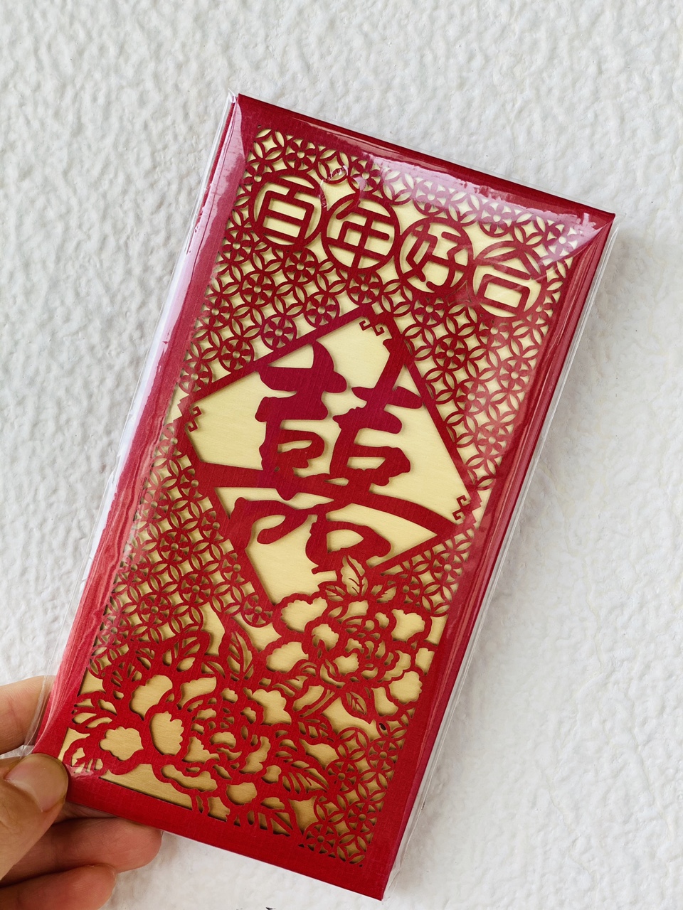 电雕喜字红包