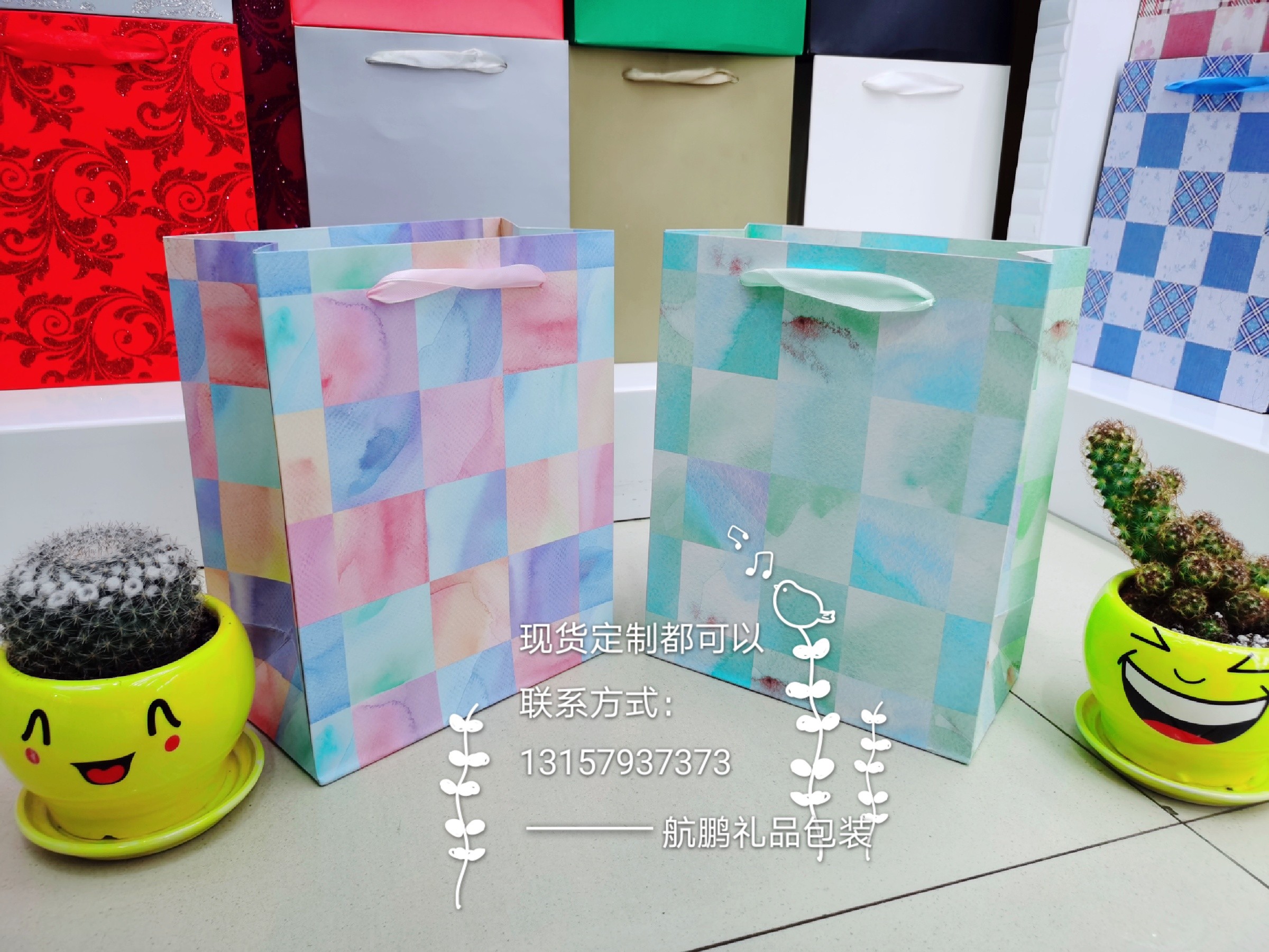 厂家现货手提牛皮纸袋定做装商场礼品包装袋购物纸袋定制印logo详情图2