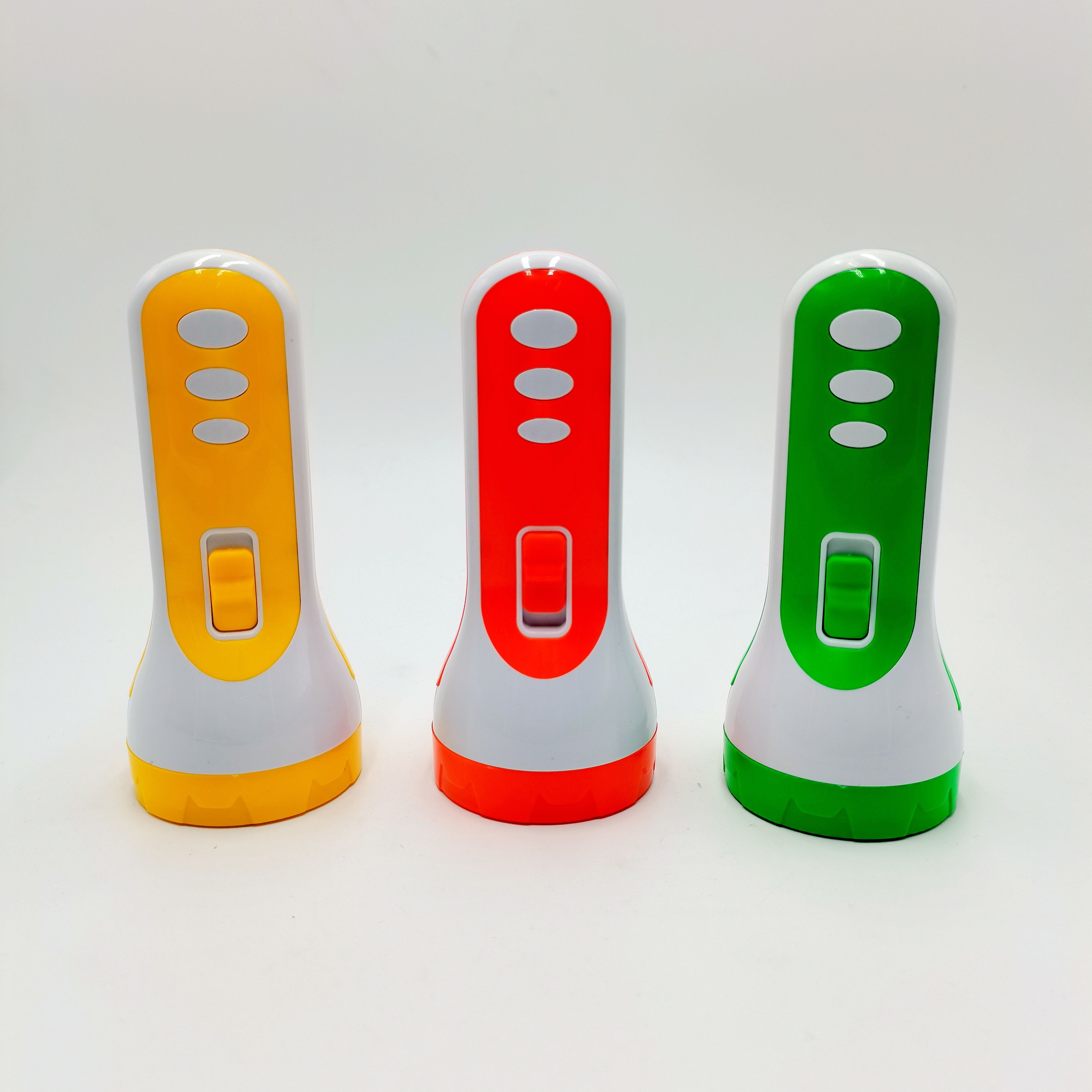 久根电筒 HJ-2166 LED2节5号电池手电筒户外照明应急手电