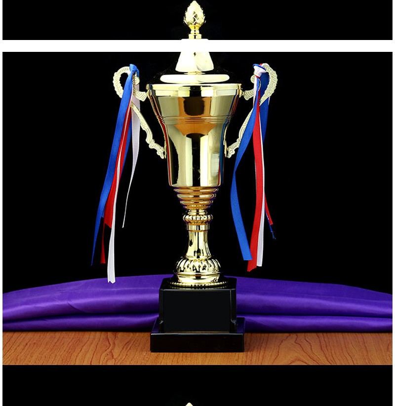 Customized metal trophies, MEDALS, World Cup football trophies, event competition reward trophies, and customizable logos detail image 5
