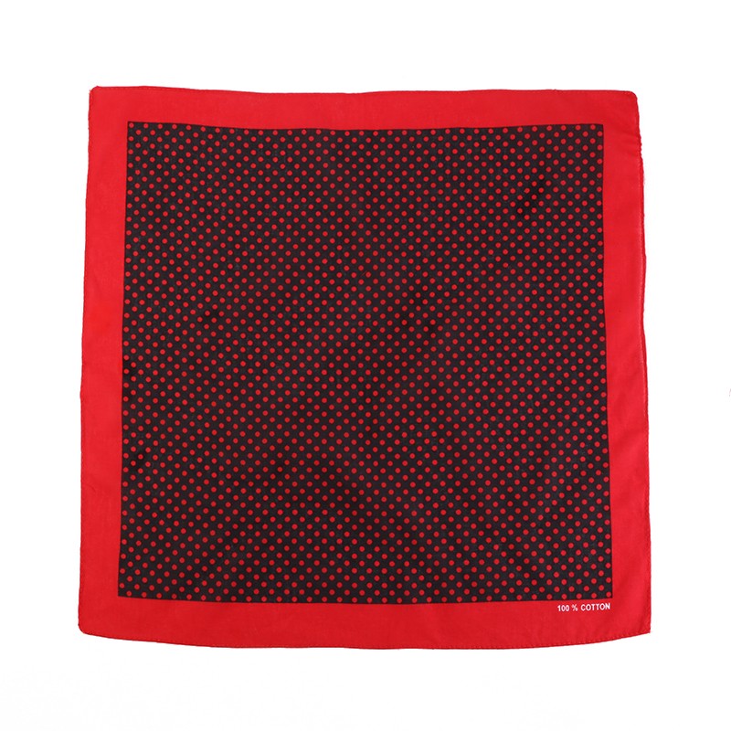Hao Hao Headscarf Manufacturers Direct For Europe And The United States Men And Women Outdoor Sports Headscarf Hip-Hop All Cotton Polka Dot Small Square Wholesale Magic Headscarf undefined