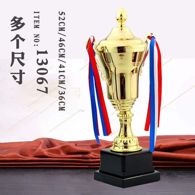 定制金属奖杯奖牌世界杯足球奖杯 活动活动比赛奖励奖杯可定制logo详情图2