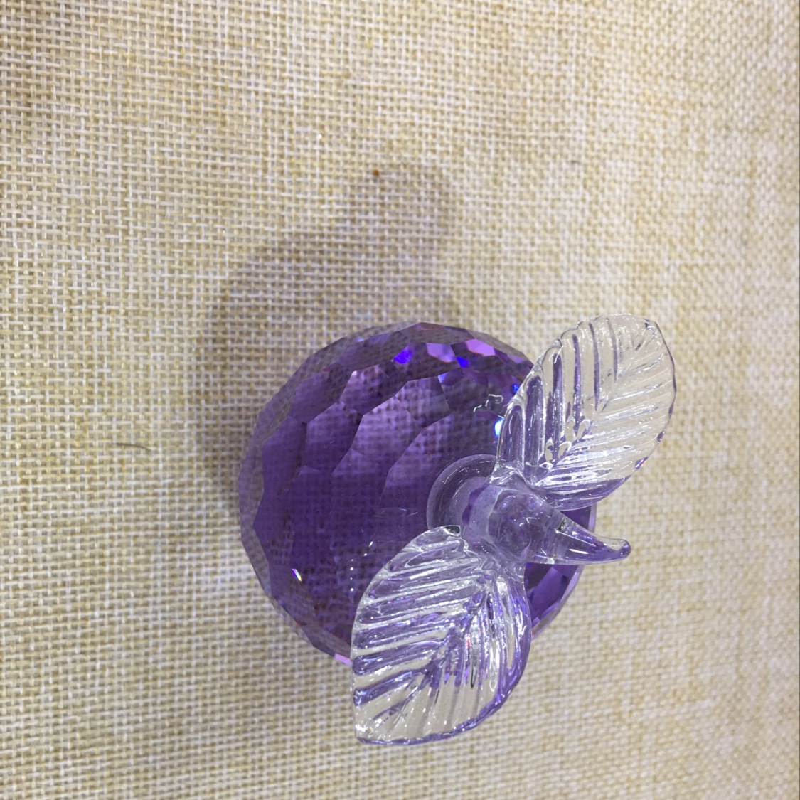 水晶苹果摆件
