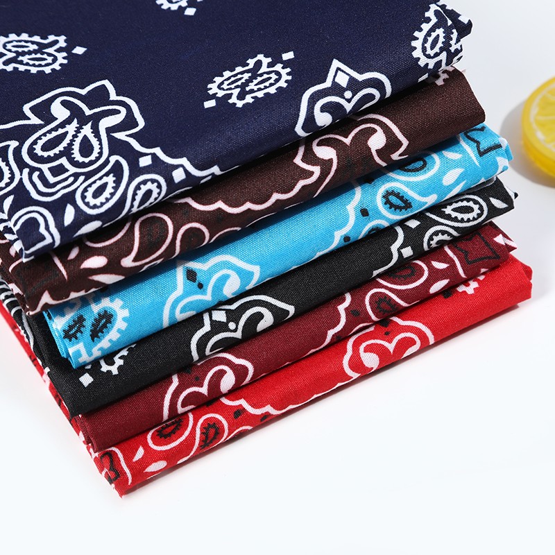 Hao Hao Headscarf Manufacturers Directly For Europe And The United States Men And Women Outdoor Sports Headscarf Hip-Hop Dance Polyester Double Cashew Nut Wholesale Magic Headscarf undefined