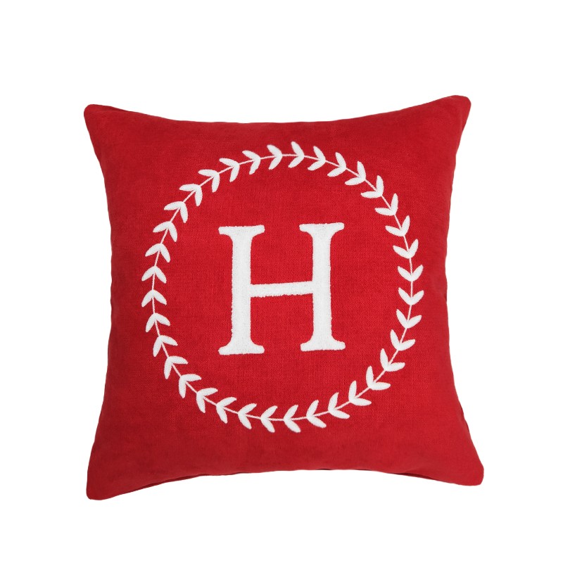 Nordic-style letter-shaped pillow cushion cover, simple and modern sofa office backrest sample room headboard pillow cover detail image 6