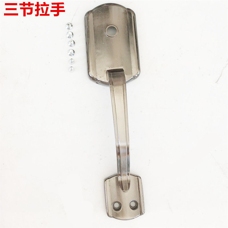 Automatic door handle, small handle, iron door handle, automatic locking handle detail image 1