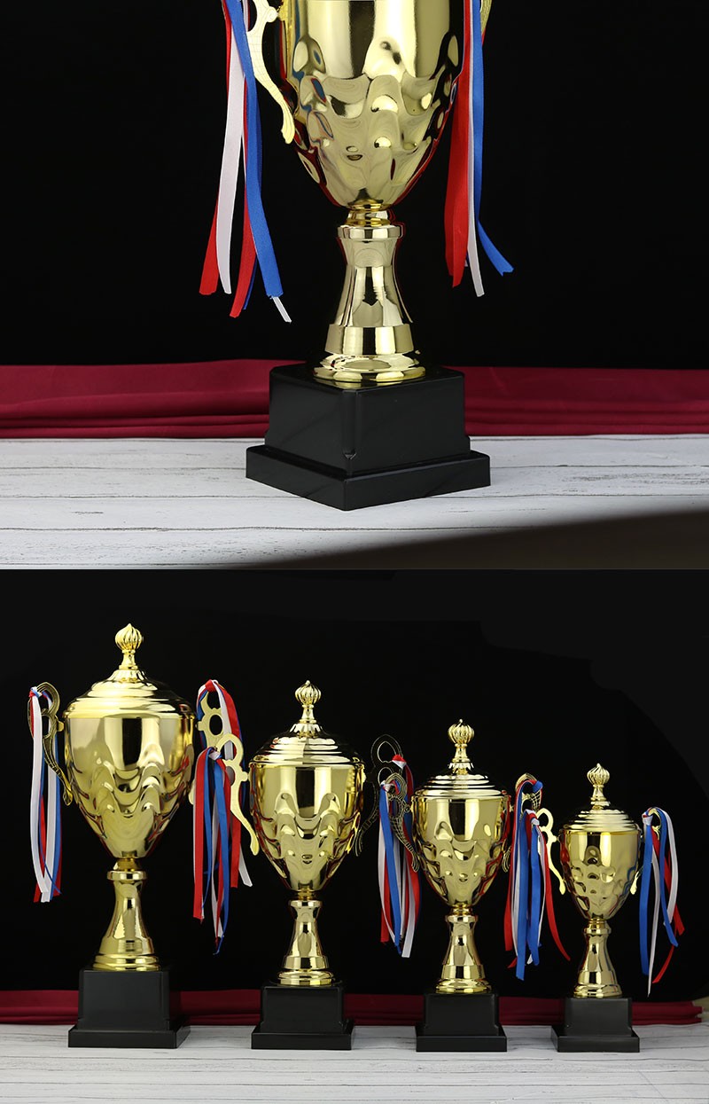 Customized metal trophies, World Cup football trophies, resin trophies, basketball game MVPS, and Champions League trophies, creative customization Item Picture