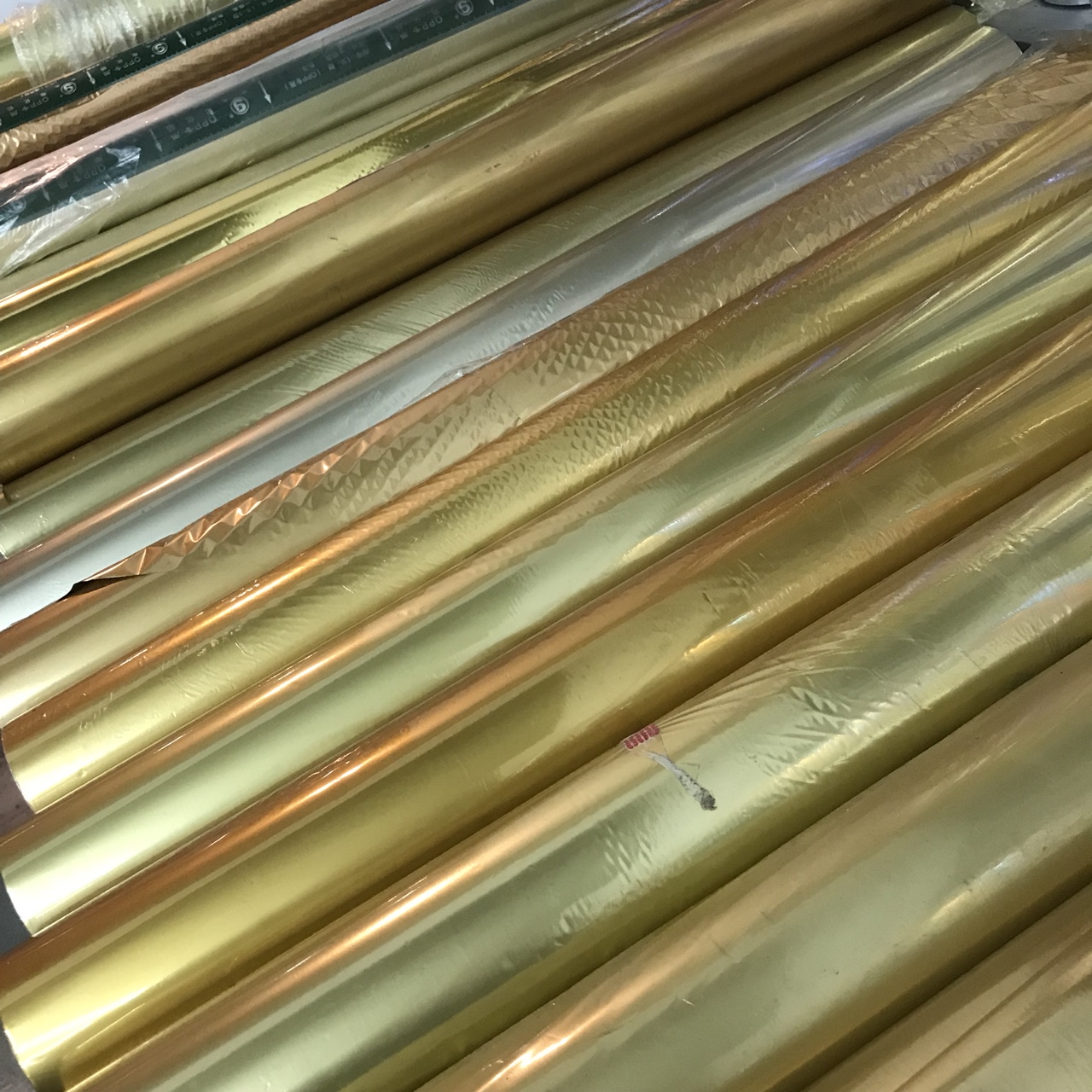 金光牌亚金PP专用过塑型烫金材料一级品电化铝
