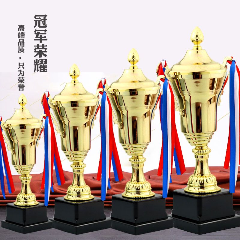 定制金属奖杯奖牌世界杯足球奖杯 活动活动比赛奖励奖杯可定制logo详情图1