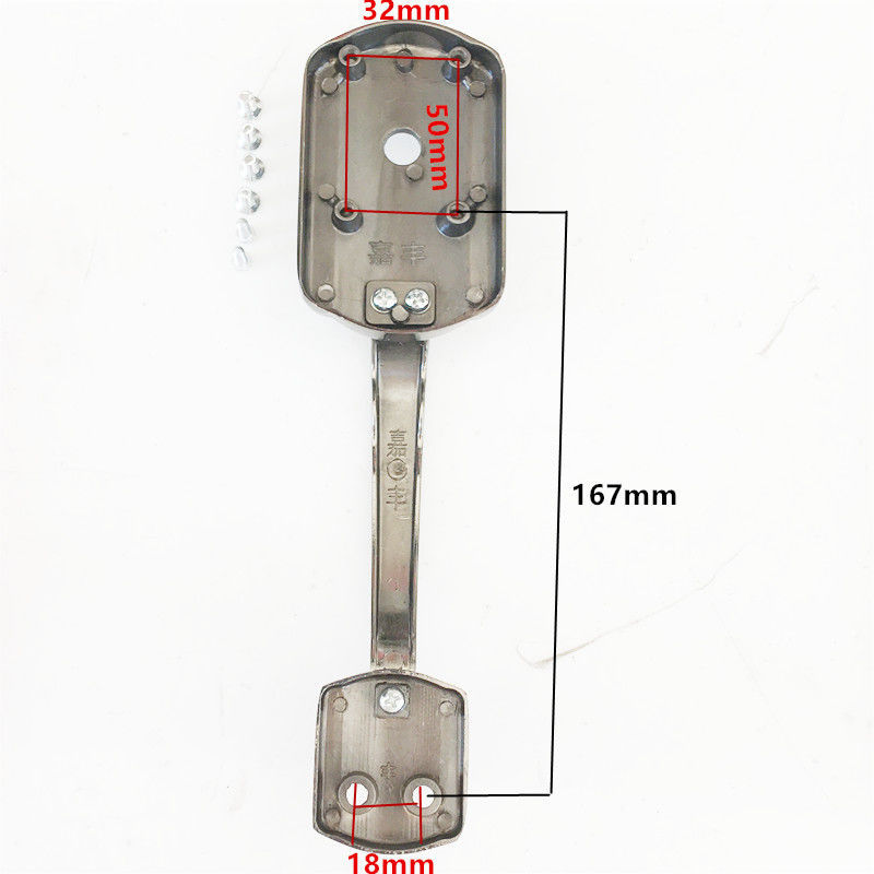 Automatic door handle, small handle, iron door handle, automatic locking handle details Picture