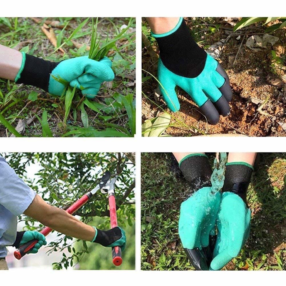 Protective eagle claw gloves, wear-resistant claws for digging soil, comfortable and breathable, anti-slip and waterproof palm, flower and vegetable planting gardening gloves detail image 6