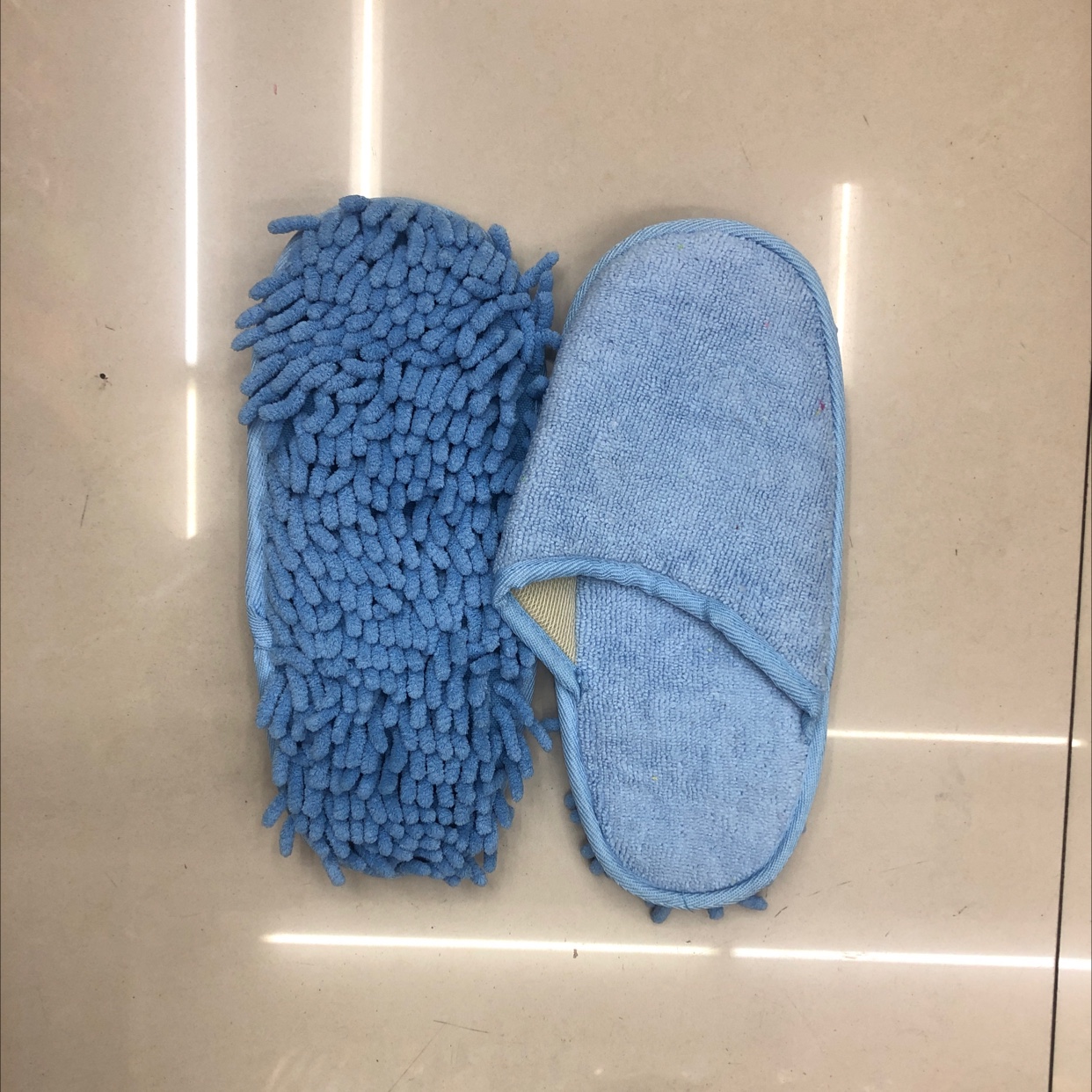 Home Chenille Shoes Living Room Foot Cover Plush Guest Mop Clean Shoe Cover details Picture