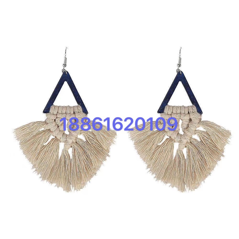 New Fringe Earrings Specification drawing