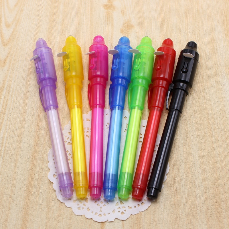 Invisible ink Magic Light pen Invisible light pen can be customized logo promotional advertising pen invisible pen