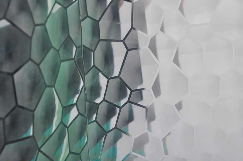 EVA3D卫生间浴帘防水布套装浴室加厚防霉帘子挂帘免打孔淋浴洗澡隔断帘详情图3