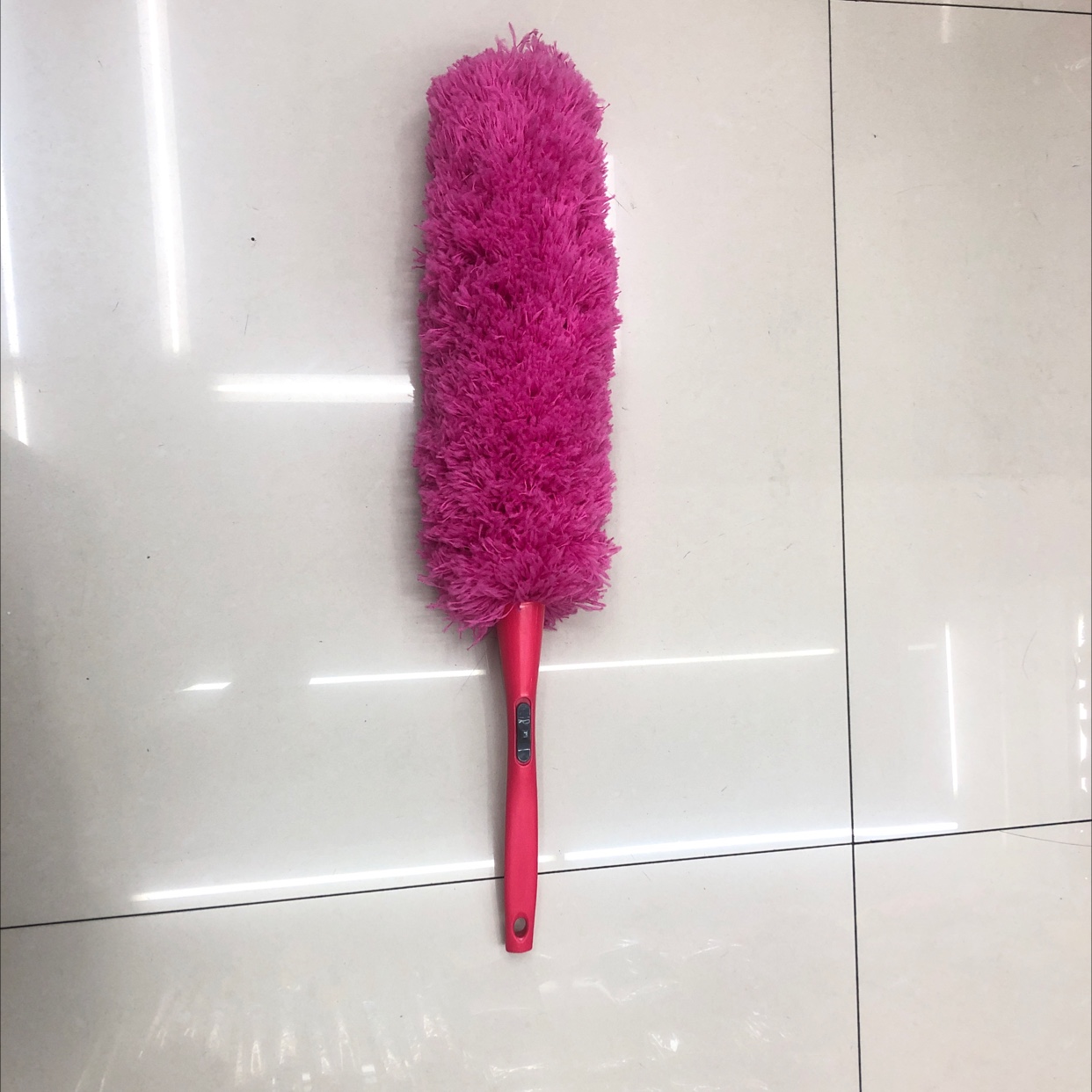 Switch Handle Fiber Removable Removable Removable Head Washable Dust Duster Feather Duster Household Cleaning details Picture