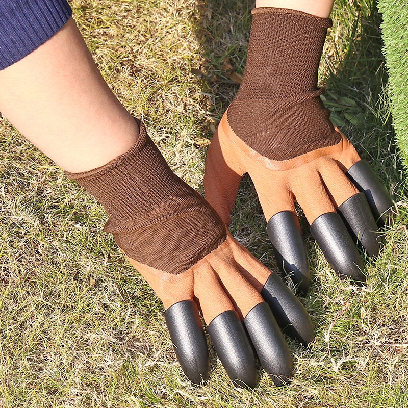 Protective eagle claw gloves, wear-resistant claws for digging soil, comfortable and breathable, anti-slip and waterproof palm, flower and vegetable planting gardening gloves detail image 8
