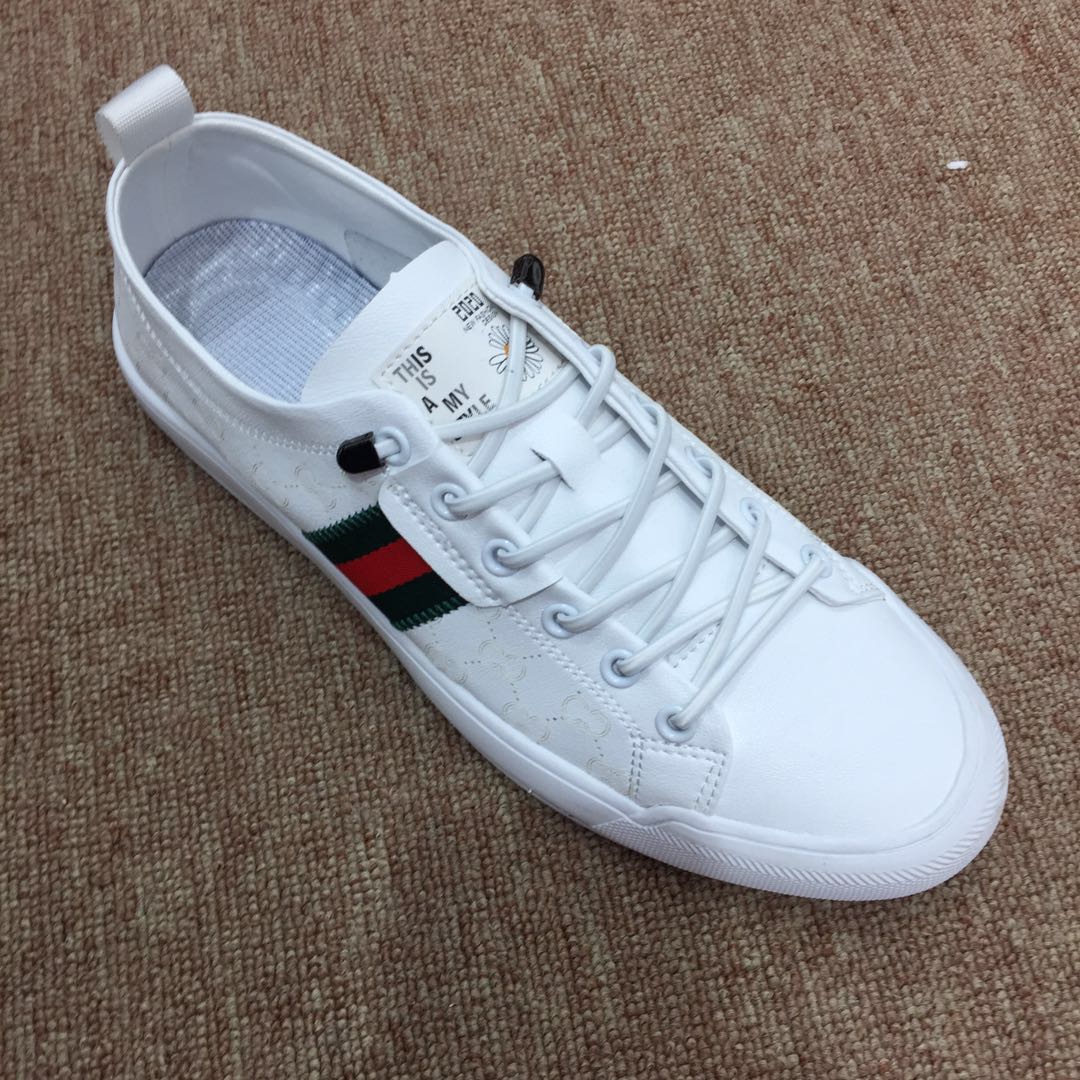 Summer 2020 breathable Korean version of the trend of the new leather leisure shoes b446 thumbnail