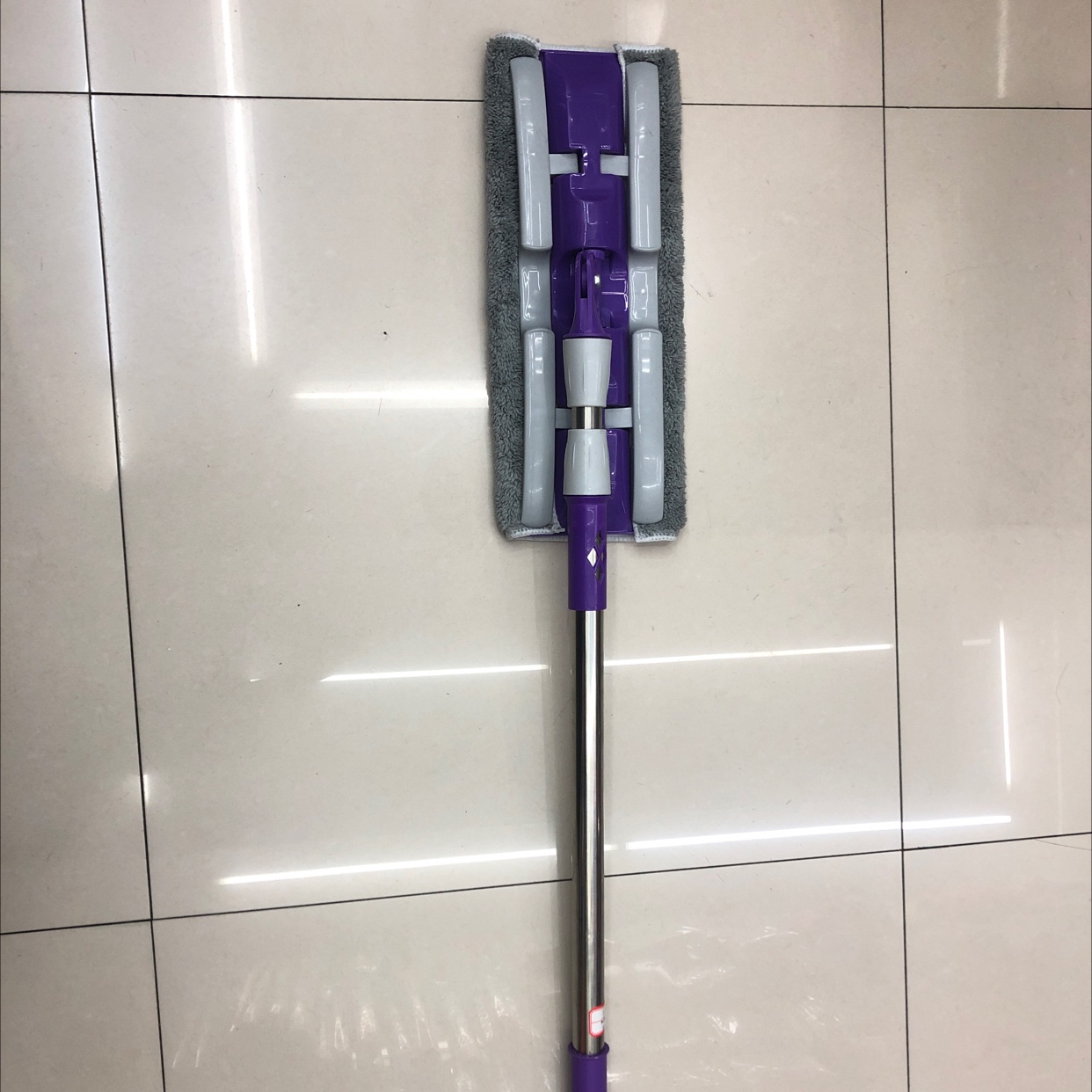 Coral Wool Mop Free Hand Wash Flat Mop Floor Tile Wet And Dry Mop Push Mop Cleaning Household
