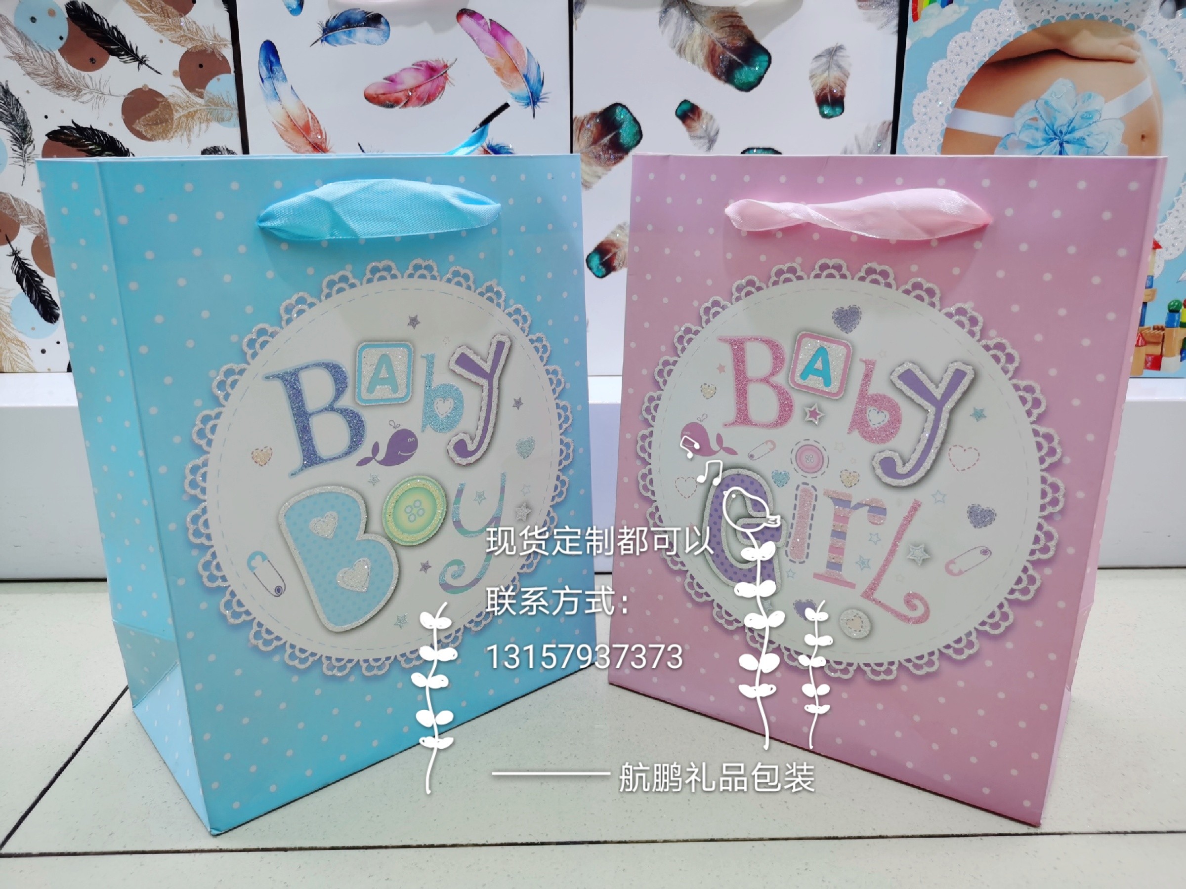 In-stock Korean version baby full moon return gift, children's birthday gift bag, hand-held gift bag, cute and creative rabbit paper bag Application Scenario