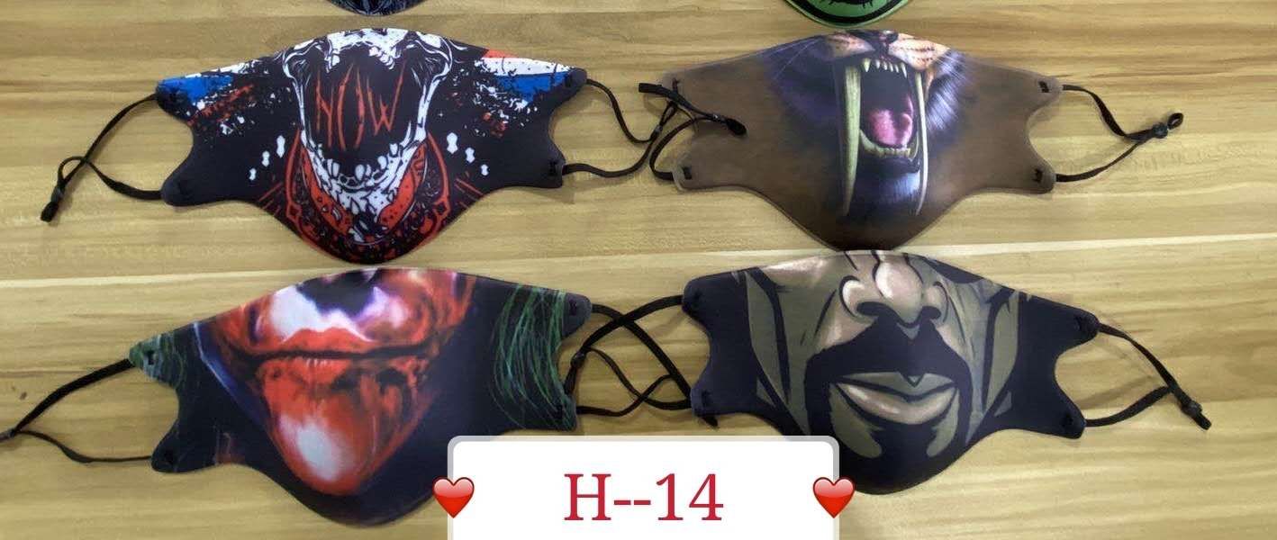 Winter Digital Print Advertising Printed Masks [Exclusive for Foreign Trade