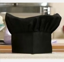 黑色厨师帽