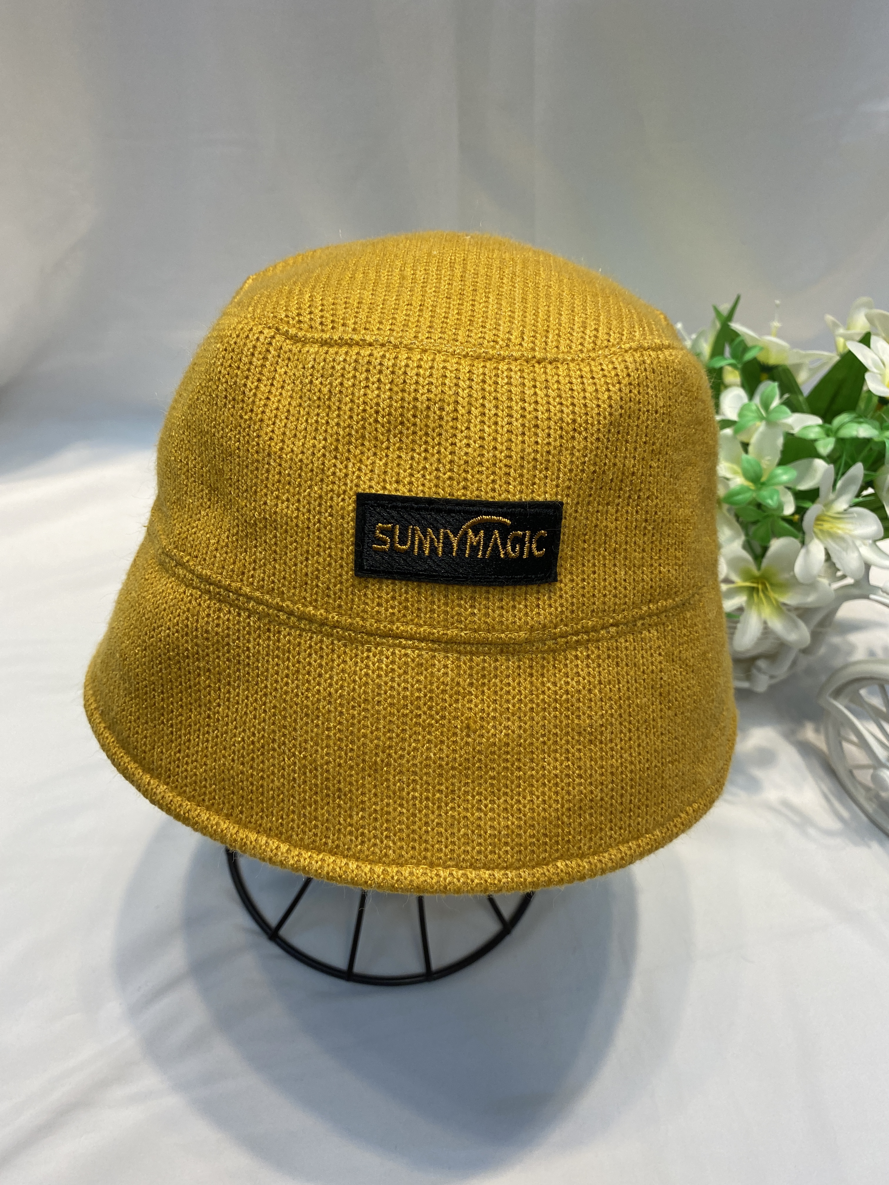 Korean-style knitted hats, women's bucket hats, letter basin hats, trendy, fashionable, casual and versatile hats, men's basin hats undefined
