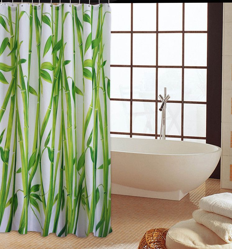 布厚卫生间浴帘防水布套装浴室加厚防霉帘子挂帘免打孔淋浴洗澡隔断帘