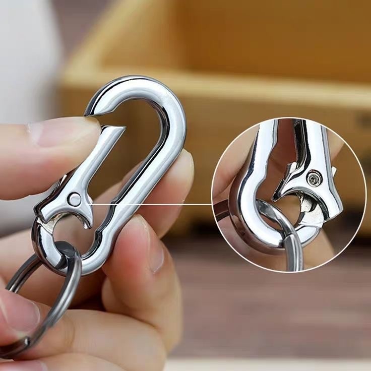 Xinmeida 816 keychain Metal men's car keychain wholesale detail image 4